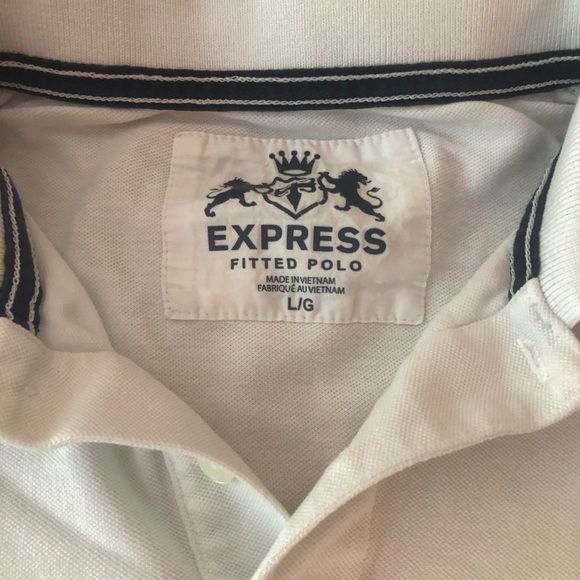 Express Fitted Polos size large - Picture 3 of 8